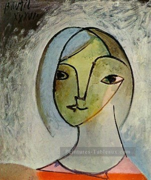  1929 - Bust of Femme 1929 cubism Pablo Picasso